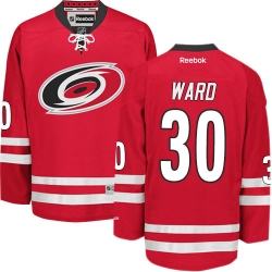 Cam Ward Reebok Carolina Hurricanes Authentic Red Home NHL Jersey