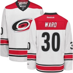 Cam Ward Reebok Carolina Hurricanes Authentic White Away NHL Jersey