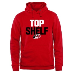 NHL Carolina Hurricanes Top Shelf Pullover Hoodie - Scarlet