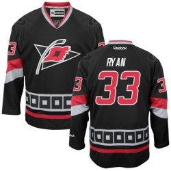 Derek Ryan Reebok Carolina Hurricanes Premier Black Alternate Jersey