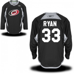 Derek Ryan Reebok Carolina Hurricanes Premier Black Alternate Practice Jersey