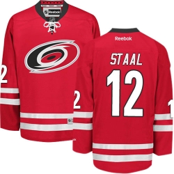 Eric Staal Reebok Carolina Hurricanes Premier Red Home NHL Jersey