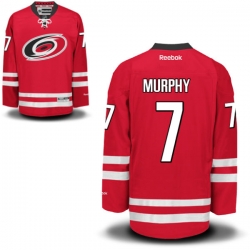 Ryan Murphy Reebok Carolina Hurricanes Premier Red Home Jersey