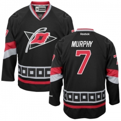 Ryan Murphy Reebok Carolina Hurricanes Premier Black Alternate Jersey