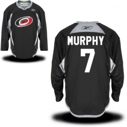 Ryan Murphy Reebok Carolina Hurricanes Premier Black Alternate Practice Jersey