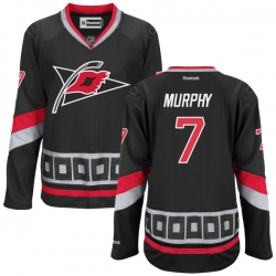 Ryan Murphy Women's Reebok Carolina Hurricanes Premier Black Alternate Jersey