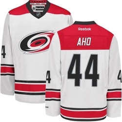 Sebastian Aho Reebok Carolina Hurricanes Premier White Away NHL Jersey