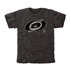 NHL Carolina Hurricanes Black Rink Warrior Tri-Blend T-Shirt