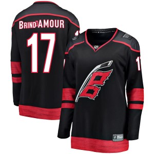 Rod Brind'Amour Women's Fanatics Branded Carolina Hurricanes Breakaway Black Alternate Jersey