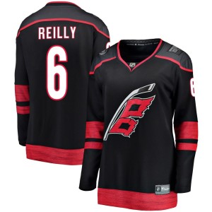 Mike Reilly Women's Fanatics Branded Carolina Hurricanes Breakaway Black Alternate Jersey