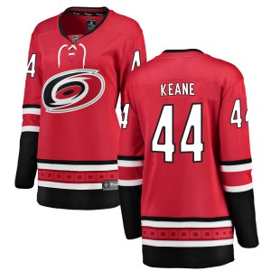 Joey Keane Women's Fanatics Branded Carolina Hurricanes Breakaway Red Home Jersey