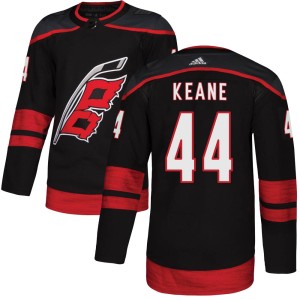 Joey Keane Men's Adidas Carolina Hurricanes Authentic Black Alternate Jersey