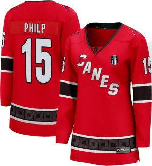 Noah Philp Women's Fanatics Branded Carolina Hurricanes Breakaway Red Special Edition 2.0 2026 Stanley Cup Final Jersey