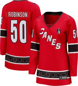 Eric Robinson Women's Fanatics Branded Carolina Hurricanes Breakaway Red Special Edition 2.0 2026 Stanley Cup Final Jersey