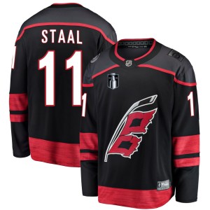 Jordan Staal Youth Fanatics Branded Carolina Hurricanes Breakaway Black Alternate 2026 Stanley Cup Final Jersey