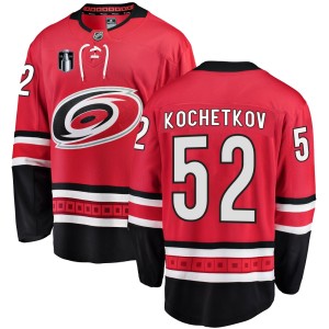 Pyotr Kochetkov Youth Fanatics Branded Carolina Hurricanes Breakaway Red Home 2026 Stanley Cup Final Jersey