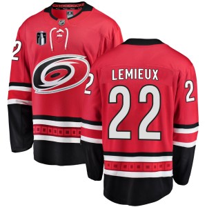 Brendan Lemieux Youth Fanatics Branded Carolina Hurricanes Breakaway Red Home 2026 Stanley Cup Final Jersey