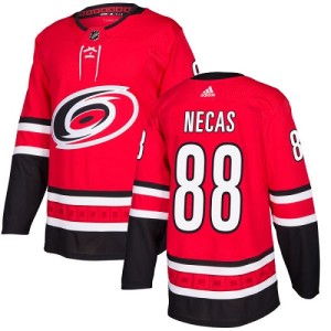 Martin Necas Youth Adidas Carolina Hurricanes Authentic Red Home Jersey