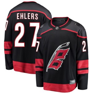 Nikolaj Ehlers Youth Fanatics Branded Carolina Hurricanes Breakaway Black Alternate Jersey