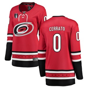 Charlie Cerrato Women's Fanatics Branded Carolina Hurricanes Breakaway Red Home 2026 Stanley Cup Final Jersey
