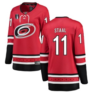 Jordan Staal Women's Fanatics Branded Carolina Hurricanes Breakaway Red Home 2026 Stanley Cup Final Jersey