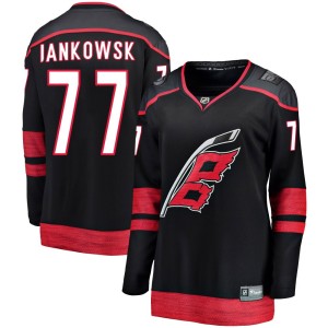 Mark Jankowski Women's Fanatics Branded Carolina Hurricanes Breakaway Black Alternate Jersey