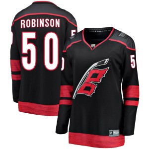 Eric Robinson Women's Fanatics Branded Carolina Hurricanes Breakaway Black Alternate Jersey