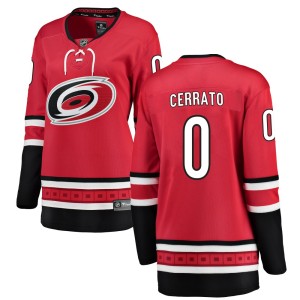 Charlie Cerrato Women's Fanatics Branded Carolina Hurricanes Breakaway Red Home Jersey