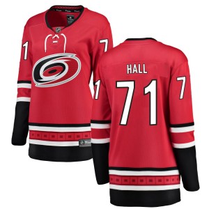 Taylor Hall Women's Fanatics Branded Carolina Hurricanes Breakaway Red Home Jersey
