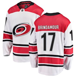 Rod Brind'Amour Men's Fanatics Branded Carolina Hurricanes Breakaway White Away Jersey