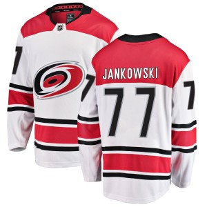 Mark Jankowski Men's Fanatics Branded Carolina Hurricanes Breakaway White Away Jersey