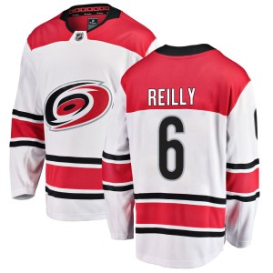 Mike Reilly Men's Fanatics Branded Carolina Hurricanes Breakaway White Away Jersey