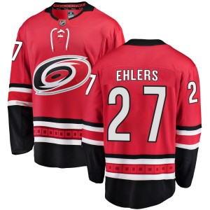 Nikolaj Ehlers Youth Fanatics Branded Carolina Hurricanes Breakaway Red Home Jersey
