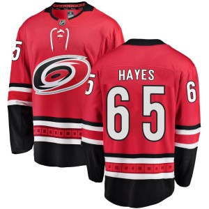 Zachary Hayes Youth Fanatics Branded Carolina Hurricanes Breakaway Red Home Jersey