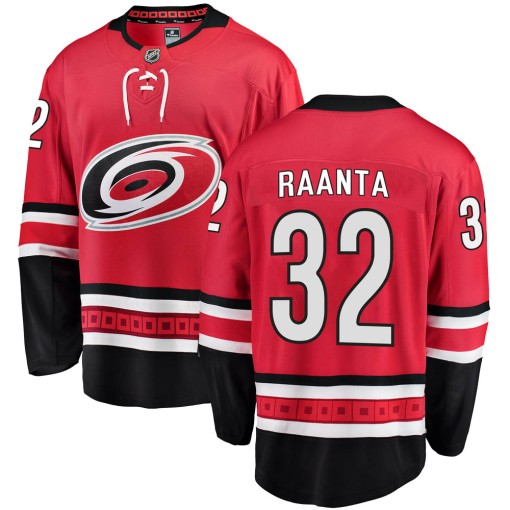 Antti Raanta Men's Fanatics Branded Carolina Hurricanes Breakaway Red Home Jersey