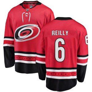 Mike Reilly Men's Fanatics Branded Carolina Hurricanes Breakaway Red Home Jersey