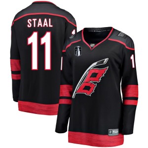 Jordan Staal Women's Fanatics Branded Carolina Hurricanes Breakaway Black Alternate 2026 Stanley Cup Final Jersey