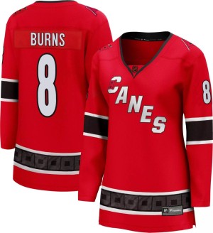 Brent Burns Women's Fanatics Branded Carolina Hurricanes Breakaway Red Special Edition 2.0 Jersey