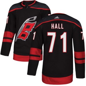 Taylor Hall Men's Adidas Carolina Hurricanes Authentic Black Alternate Jersey