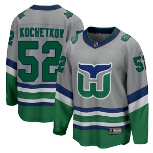 Pyotr Kochetkov Youth Fanatics Branded Carolina Hurricanes Breakaway Gray 2020/21 Special Edition Jersey