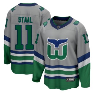 Jordan Staal Youth Fanatics Branded Carolina Hurricanes Breakaway Gray 2020/21 Special Edition Jersey