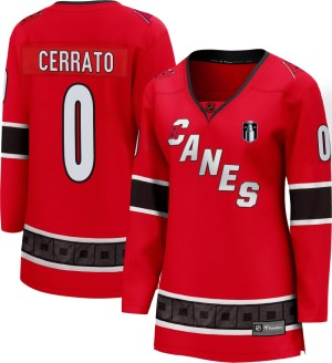 Charlie Cerrato Women's Fanatics Branded Carolina Hurricanes Breakaway Red Special Edition 2.0 2026 Stanley Cup Final Jersey