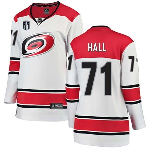 Taylor Hall Women's Fanatics Branded Carolina Hurricanes Breakaway White Away 2026 Stanley Cup Final Jersey