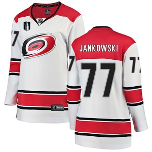 Mark Jankowski Women's Fanatics Branded Carolina Hurricanes Breakaway White Away 2026 Stanley Cup Final Jersey