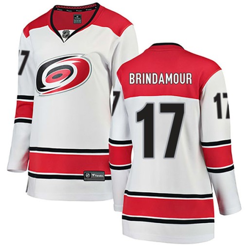 Rod Brind'Amour Women's Fanatics Branded Carolina Hurricanes Breakaway White Away Jersey
