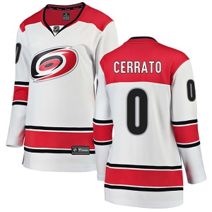 Charlie Cerrato Women's Fanatics Branded Carolina Hurricanes Breakaway White Away Jersey