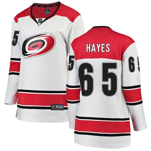 Zachary Hayes Women's Fanatics Branded Carolina Hurricanes Breakaway White Away Jersey