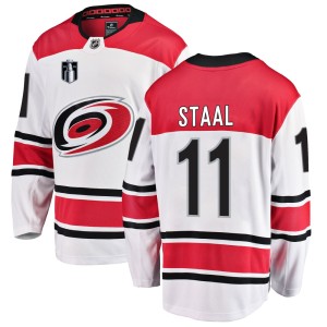 Jordan Staal Youth Fanatics Branded Carolina Hurricanes Breakaway White Away 2026 Stanley Cup Final Jersey