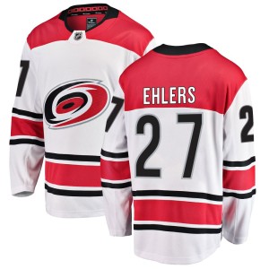 Nikolaj Ehlers Youth Fanatics Branded Carolina Hurricanes Breakaway White Away Jersey