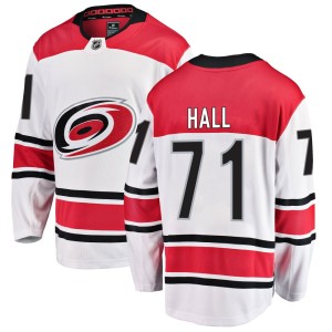 Taylor Hall Youth Fanatics Branded Carolina Hurricanes Breakaway White Away Jersey